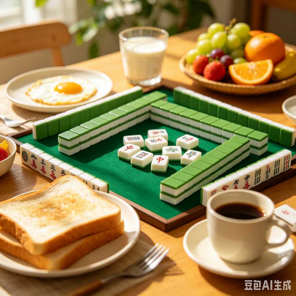 classic text mahjong set