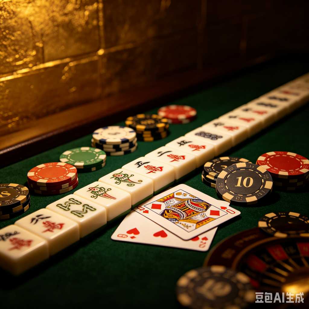 stable print mahjong set