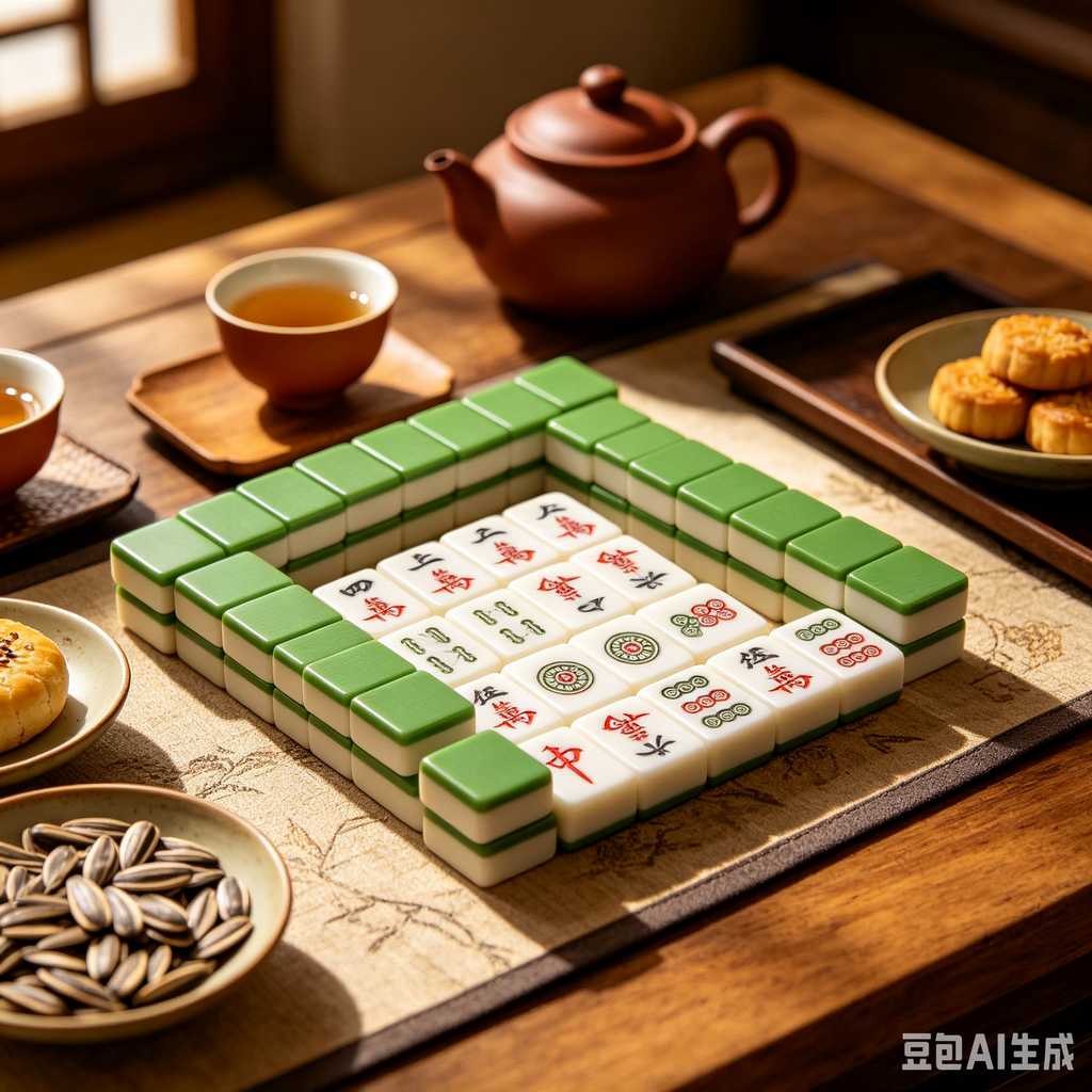 indoor family mahjong set