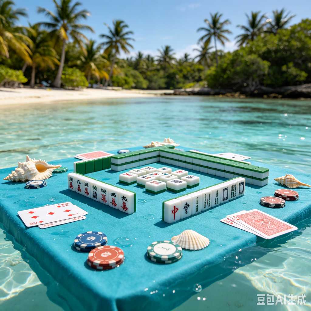 antique style mahjong set